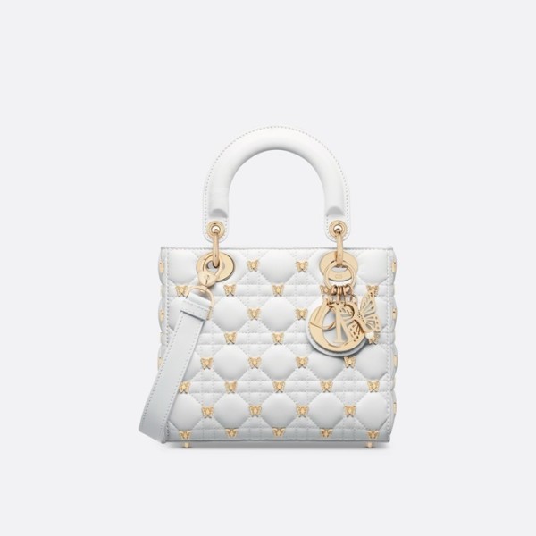❤디올 여성 화이트 레이디 백 - Dior Womens White Lady Bag - dib422x