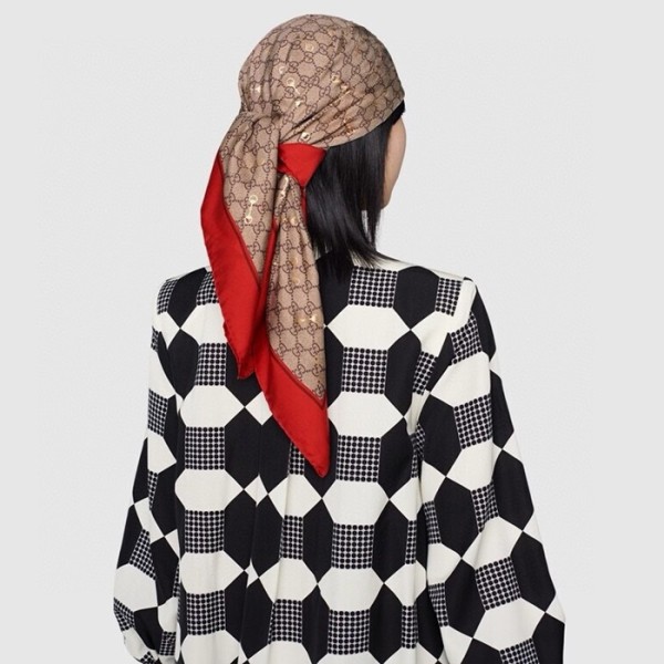 ❤구찌 여성 레드 머플러 - Gucci Womens Red Muffler - acc1544x