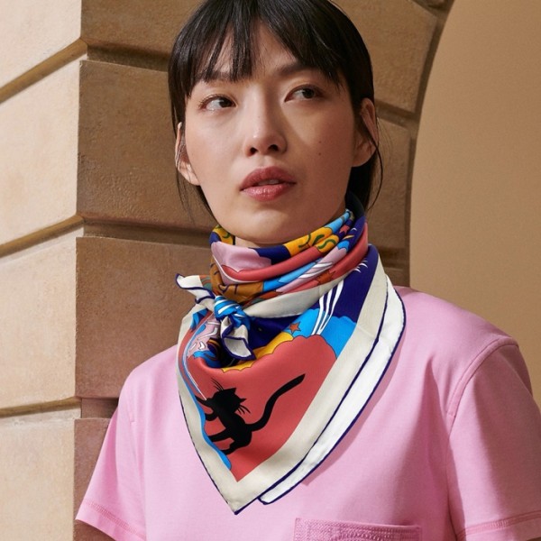 ❤에르메스 여성 블루 스카프 - Hermes Womens Blue Scarf - acc1549x