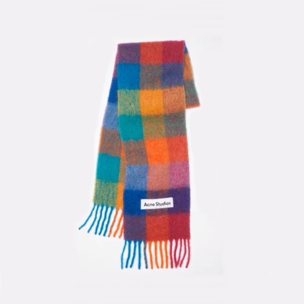 ❤아크네 남/녀 레드 머플러 - Acne Unisex Red Muffler - acc1556x