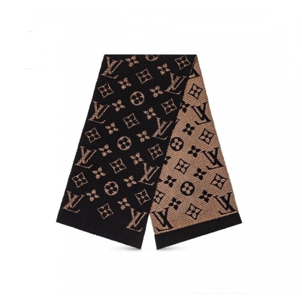 ❤루이비통 남/녀 블랙 머플러 - Louis vuitton Unisex Black Muffler - acc1561x