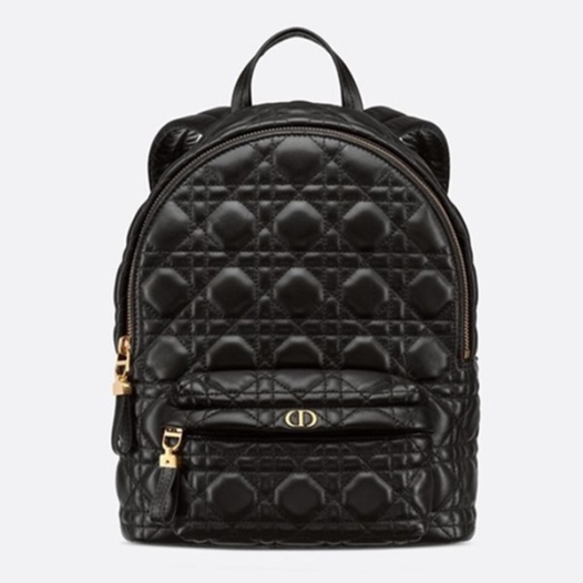 ★디올 여성 퀼팅 백팩 - Dior Womens Black Back Pack