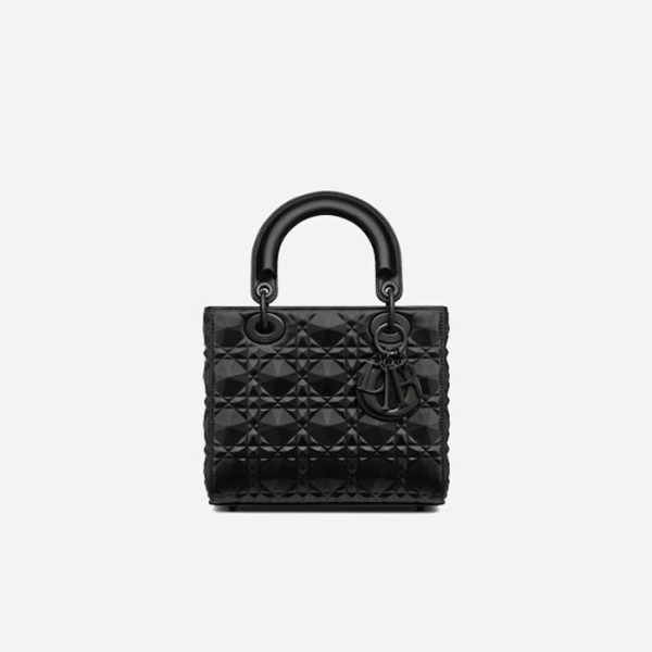 ❤디올 여성 블랙 레이디 백 - Dior Womens Black Lady Bag - dib480x