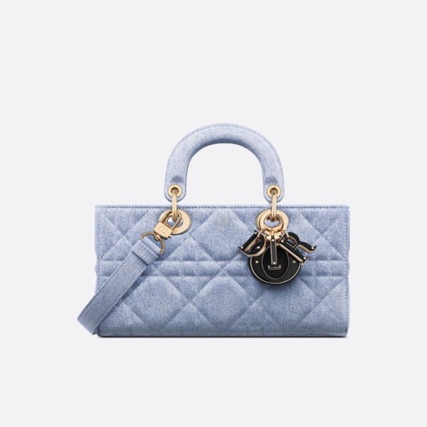 ❤디올 여성 블루 디조이 백 - Dior Womens Blue D-Joy Bag - dib486x