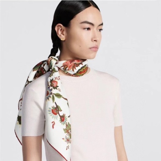 ❤디올 여성 화이트 스카프 - Dior Womens White Scarf - acc1563x