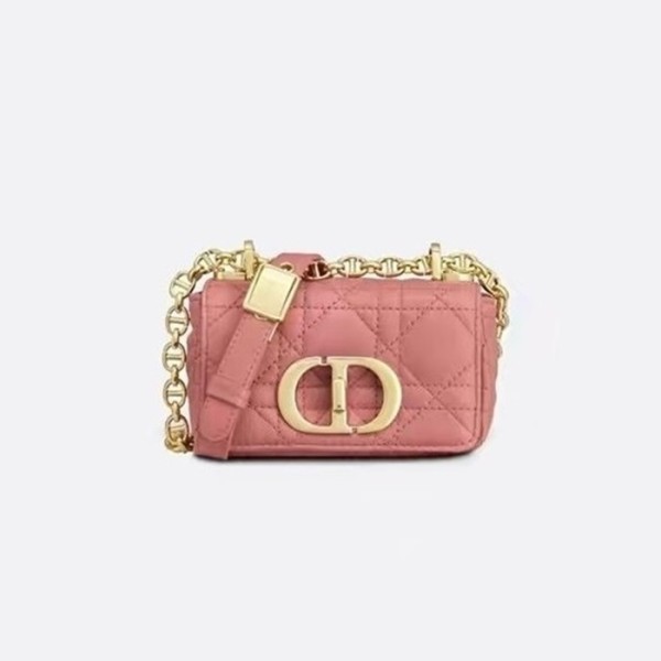 ❤디올 여성 핑크 카로 백 - Dior Womens Mini Caro Bag - dib492x