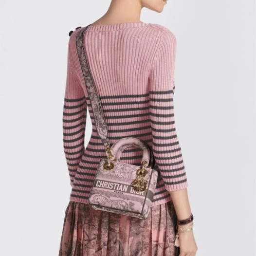 ❤디올 여성 핑크 레이디 백 - Dior Womens Pink Lady Bag - dib506x