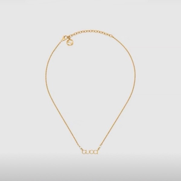 ❤구찌 여성 골드 목걸이 - Gucci Womens Gold Necklace - acc1595x