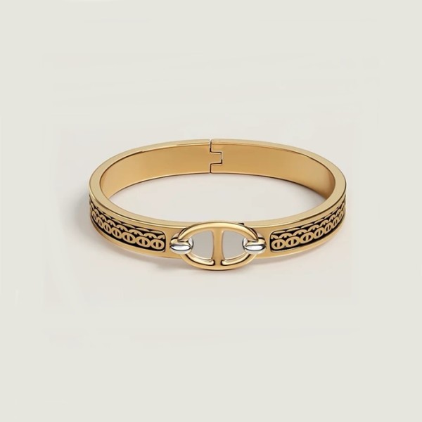 ❤에르메스 여성 골드 팔찌 - Hermes Womens Gold Bangle- acc1602x