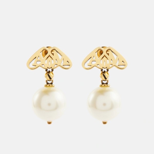 ❤알렉산더 맥퀸 여성 골드 이어링 - Alexander Mcqueen Womens Gold Earring - acc1604x