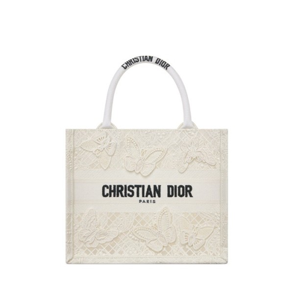 ❤디올 여성 화이트 북토트 - Dior Womens White Book Tote - dib508x