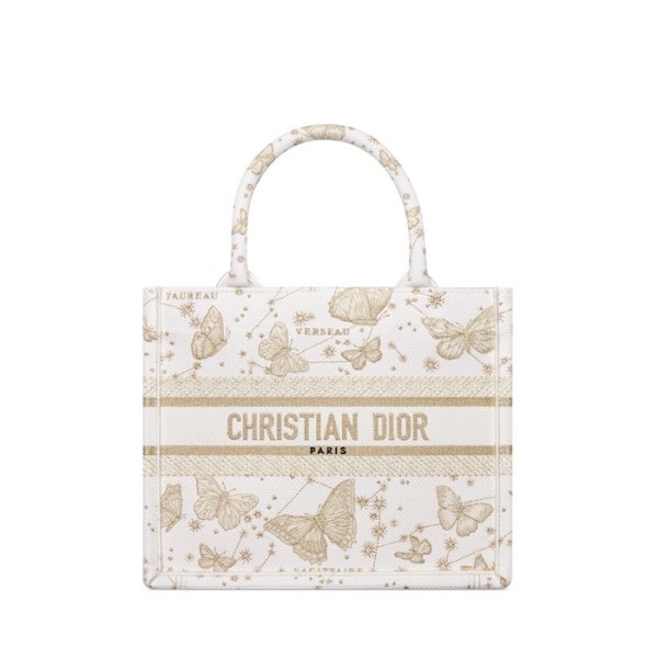 ❤디올 여성 화이트 북토트 - Dior Womens White Book Tote - dib509x