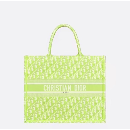 ❤디올 여성 그린 북토트 - Dior Womens Green Book Tote - dib516x