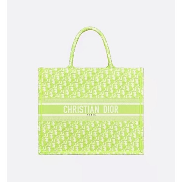 ❤디올 여성 그린 북토트 - Dior Womens Green Book Tote - dib516x