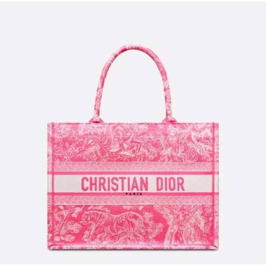 ❤디올 여성 핑크 북토트 - Dior Womens Pink Book Tote - dib518x