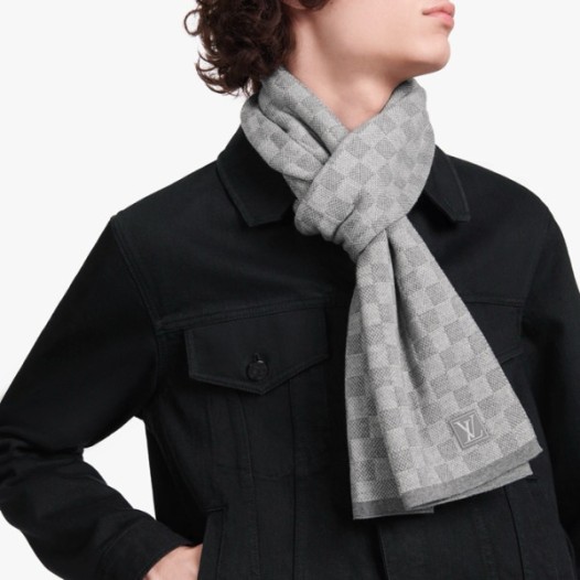 ❤루이비통 남성 그레이 머플러 - Louis vuitton Mens Gray Muffler - acc1609x
