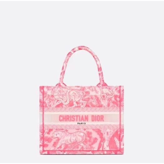 ❤디올 여성 핑크 북토트 - Dior Womens Pink Book Tote - dib532x