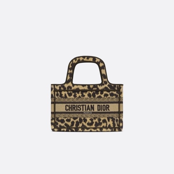 ❤디올 여성 호피 미니 북토트 - Dior Womens Mini Book Tote - dib535x