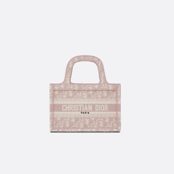 ❤디올 여성 핑크 미니 북토트 - Dior Womens Mini Book Tote - dib537x