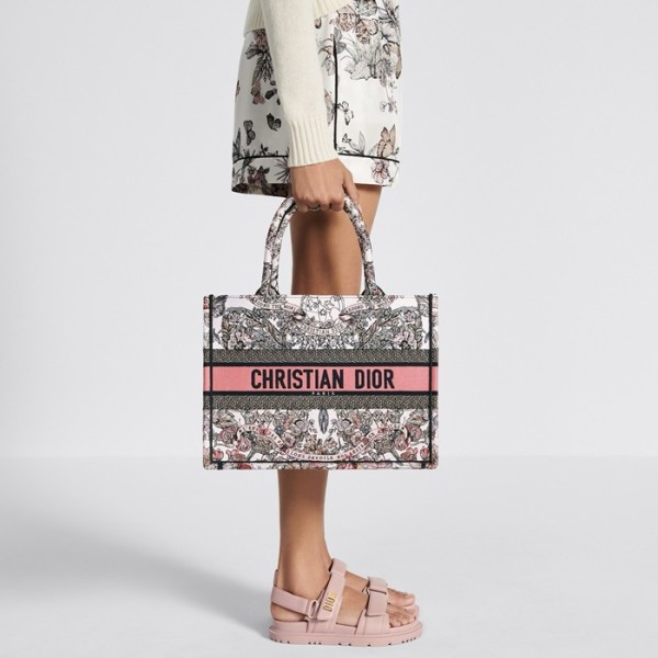 ❤디올 여성 핑크 북토트 - Dior Womens Pink Book Tote - dib541x