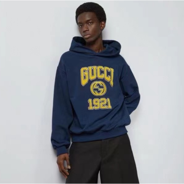 ❤구찌 남성 블루 후드티 - Gucci Mens Blue Hoodie - guc94x