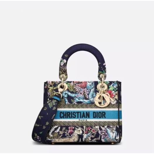 ❤디올 여성 블랙 레이디 백 - Dior Womens Black Lady Bag - dib554x