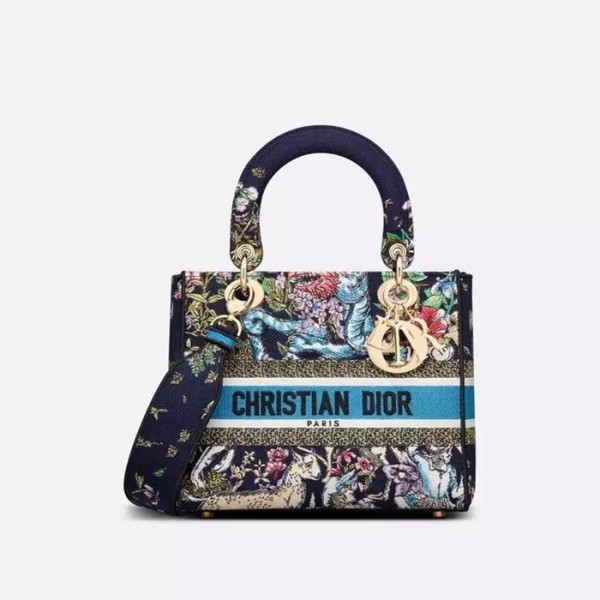 ❤디올 여성 블랙 레이디 백 - Dior Womens Black Lady Bag - dib554x