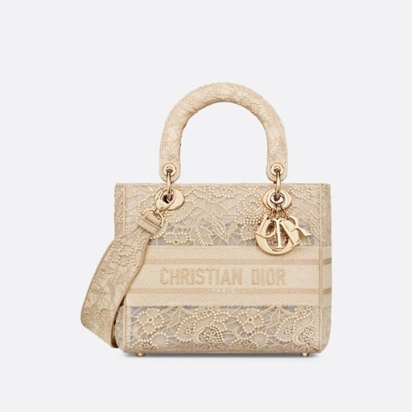 ❤디올 여성 베이지 레이디 백 - Dior Womens Beige Lady Bag - dib558x