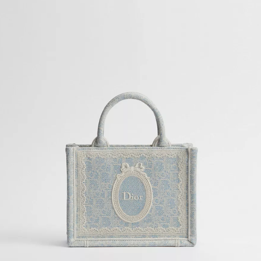 디올 여성 북 토트 미니 스트랩 백 - Dior Womens Book Tote Strap Mini Bag