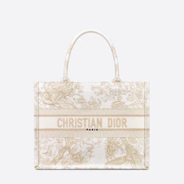 ❤디올 여성 화이트 북토트 - Dior Womens White Book Tote - dib566x