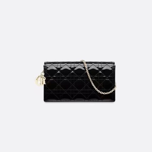 ❤디올 여성 블랙 미스 백 - Dior Womens Black Miss Bag - dib575x