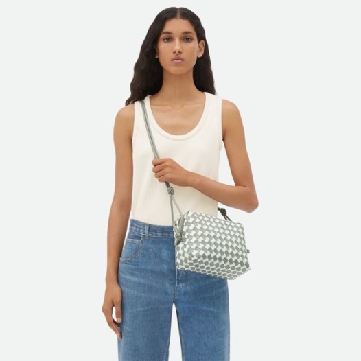 ❤보테가 베네타 여성 그레이 크로스 백 - Bottega Veneta Womens Cross Bag - bvb578x