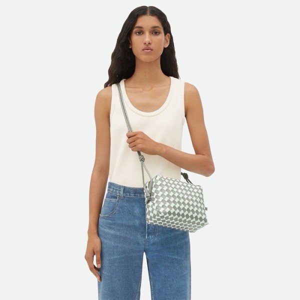 ❤보테가 베네타 여성 그레이 크로스 백 - Bottega Veneta Womens Cross Bag - bvb578x