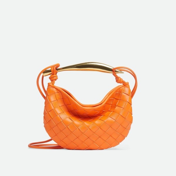 ❤보테가 베네타 여성 오렌지 사딘 초크 - Bottega Veneta Womens Orange Sardine Bag - ba581x