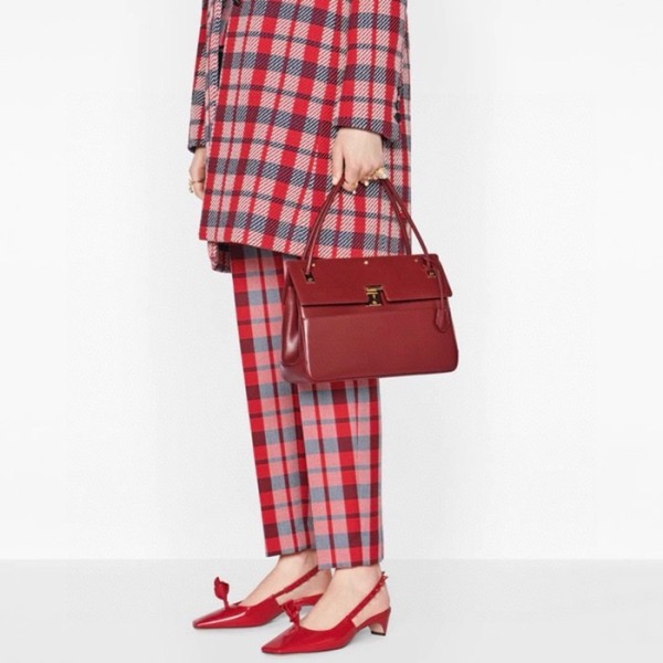 ❤디올 여성 레드 토트백 - Dior Womens Red Tote Bag - dib595x
