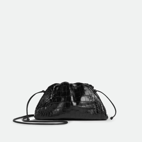 ❤보테가 베네타 여성 블랙 만두 백 - Bottega Veneta Womens Cross Bag - bvb608x