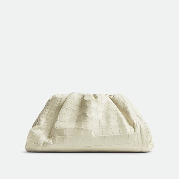 ❤보테가 베네타 여성 화이트 만두 백 - Bottega Veneta Womens Cross Bag - bvb610x