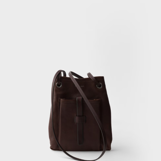프라다 여성 루트 가죽 미니 숄더백 - Prada Route Mini Leather Shoulder Bag