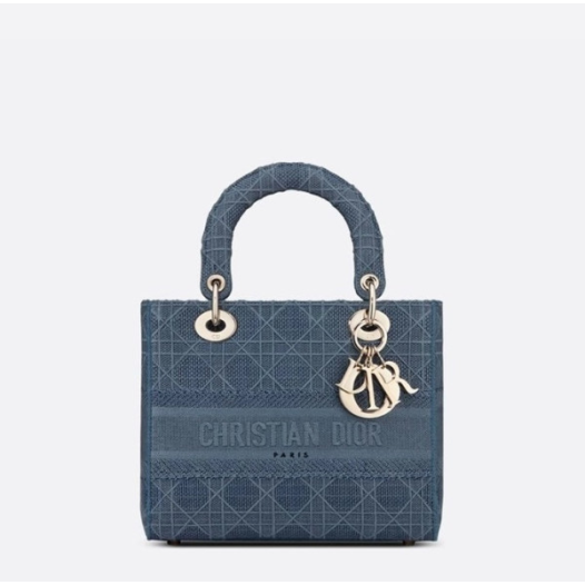 ❤디올 여성 블루 레이디 백 - Dior Womens Blue Lady Bag - dib638x