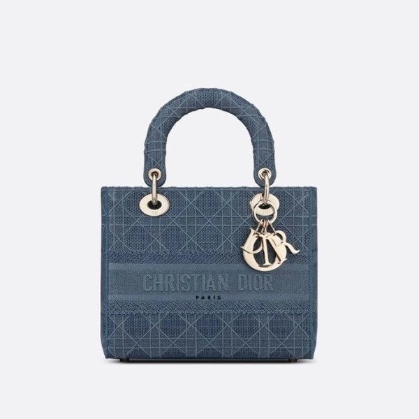 ❤디올 여성 블루 레이디 백 - Dior Womens Blue Lady Bag - dib638x