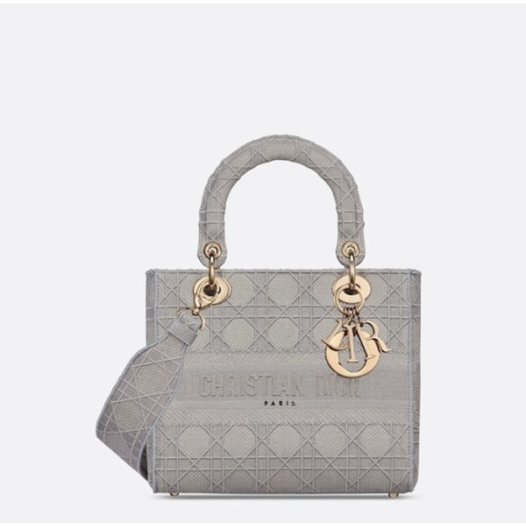 ❤디올 여성 그레이 레이디 백 - Dior Womens Gray Lady Bag - dib639x