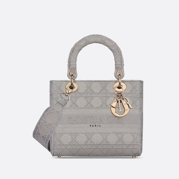 ❤디올 여성 그레이 레이디 백 - Dior Womens Gray Lady Bag - dib639x