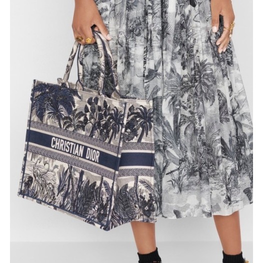 ❤디올 여성 네이비 북토트 - Dior Womens Navy Book Tote - dib656x