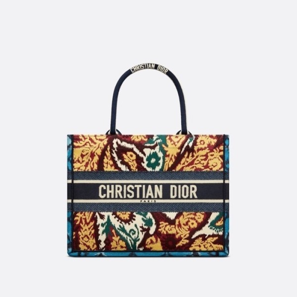 ❤디올 여성 블루 북토트 - Dior Womens Blue Book Tote - dib657x