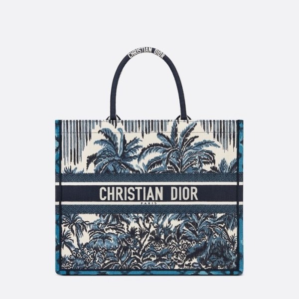 ❤디올 여성 네이비 북토트 - Dior Womens Navy Book Tote - dib664x
