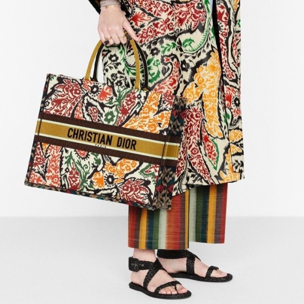 ❤디올 여성 오렌지 북토트 - Dior Womens Orange Book Tote - dib665x