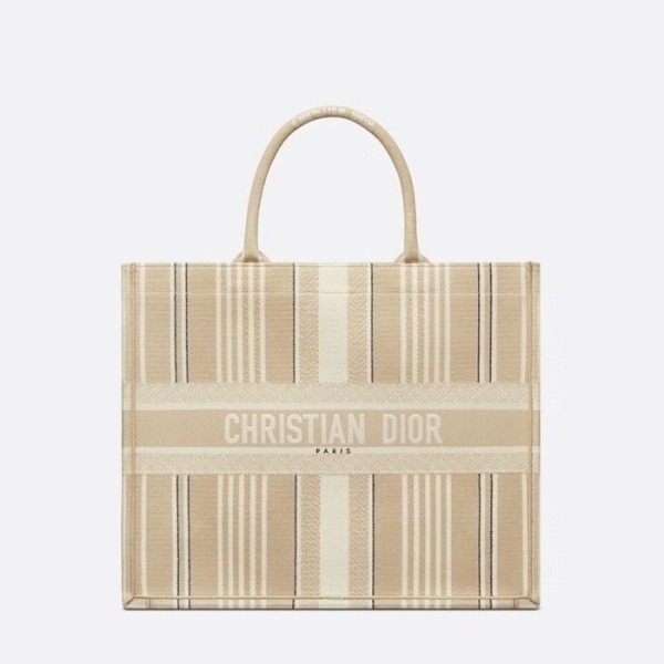 ❤디올 여성 베이지 북토트 - Dior Womens Beige Book Tote - dib670x