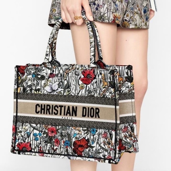 ❤디올 여성 블랙 북토트 - Dior Womens Black Book Tote - dib671x