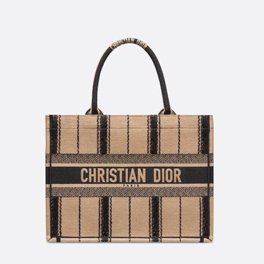 ★디올 여성 베이지 북 토트 미디엄 - Dior Womens Beige Book Tote