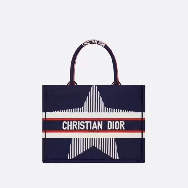 ❤디올 여성 네이비 북토트 - Dior Womens Navy Book Tote - dib686x
